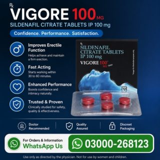 Vigore 100 MG Tablets Price in Pakistan
