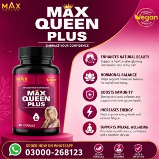 Max Queen Plus Capsule Price in Pakistan