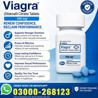 Pfizer Viagra 30 Tablets Price in Pakistan