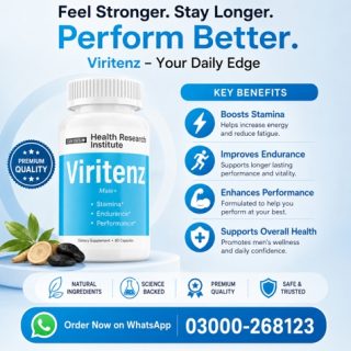 Viritenz Ideal Performance Capsules Price in Pakistan