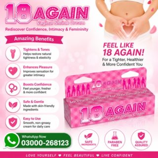 18 Again Vaginal Tightening Gel Price in Pakistan