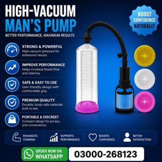 High Vacuum Penis Enlargement Pump Price in Pakistan