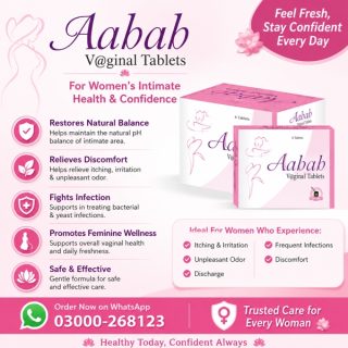 Aabab Vaginal Tablets Price in Pakistan