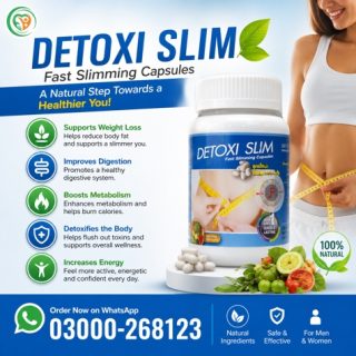 Detoxi Slim Capsule Price in Pakistan