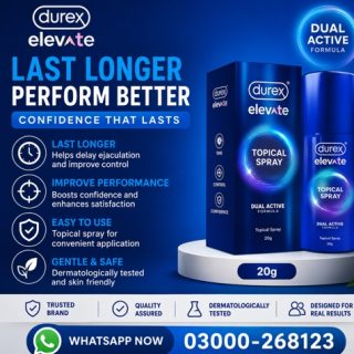 Durex Elevate Climax Delay Spray Price in Pakistan
