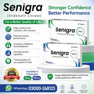 Senigra Tablets Price in Pakistan