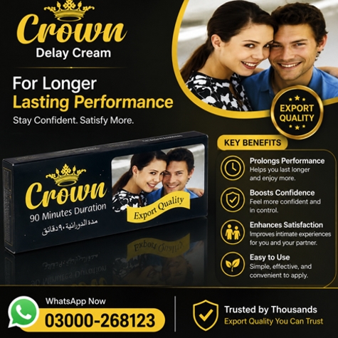 Crown Delay Cream Price in Pakistan