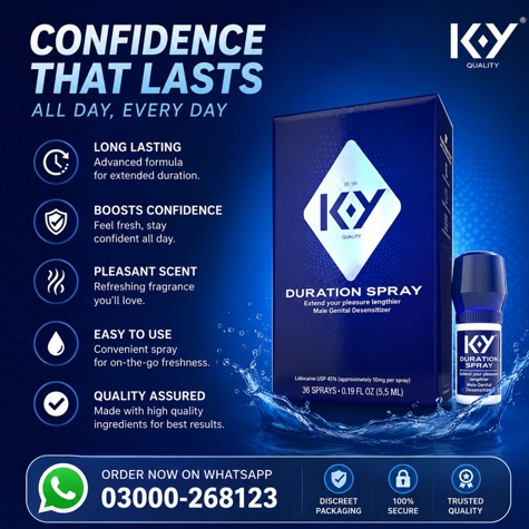 K-Y Duration Spray Price in Pakistan