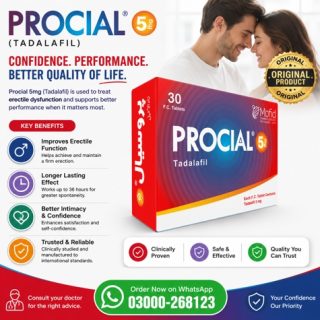 Procial 5 MG Tablets Price in Pakistan