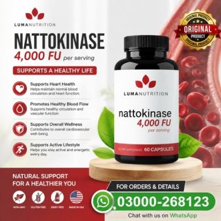 Luma Nutrition Nattokinase Capsules Price in Pakistan