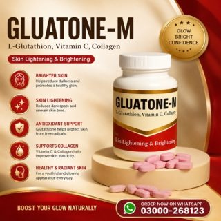 Gluatone-M Skin Capsules Price in Pakistan