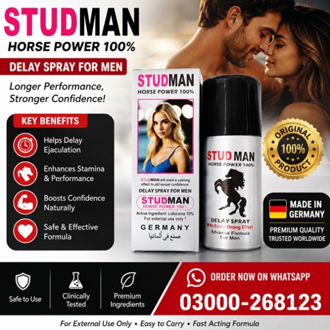 Stud Man Horse Power Spray Price in Pakistan