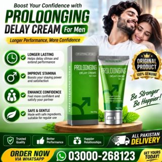 Proloonging Delay Cream Price in Pakistan
