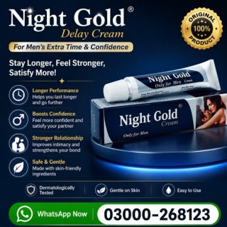 Night Gold Delay Cream Price in Pakistan
