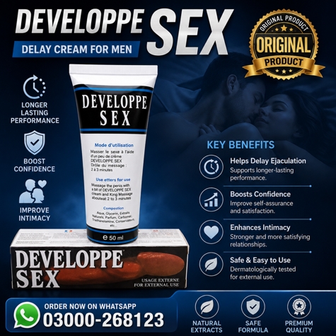 Developpe Sex Cream Price in Pakistan
