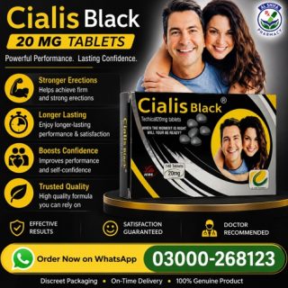 Cialis Black 20 MG Tablets Price in Pakistan